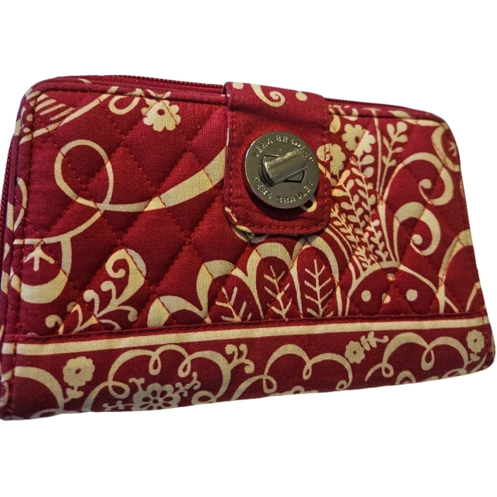 👛 Vera Bradley Twirly Birds Zip Around Wallet
